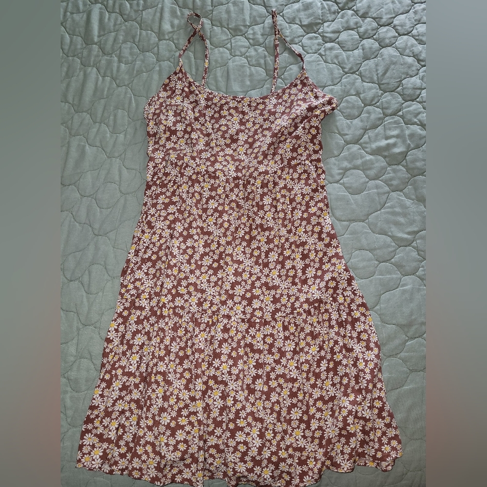 Summer floral dress size L. Good condition.